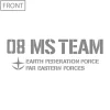 Gundam - 08th MS Team Heavy Weight T-shirt WHITE M