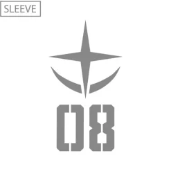 Gundam - 08th MS Team Heavy Weight T-shirt WHITE L