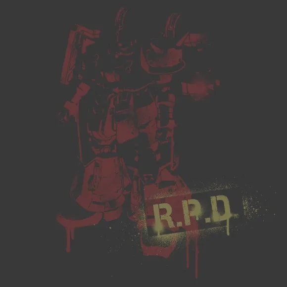 Gundam Thunderbolt: Psycho Zaku T-shirt SUMI XL