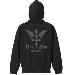 Gundam UC: Neo Zeon Zip Hoodie BLACK XL