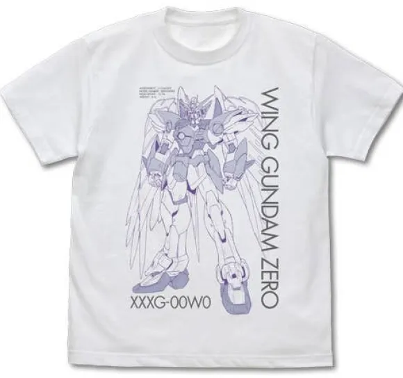 Gundam Wing: Endless Waltz: Wing Gundam Zero EW T-shirt / White - XL