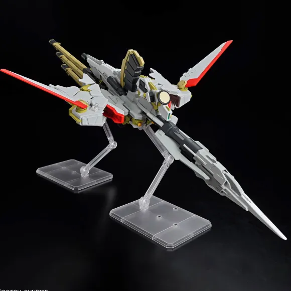 1/144 HG Destiny Gundam Spec II & Zeus Sillouette