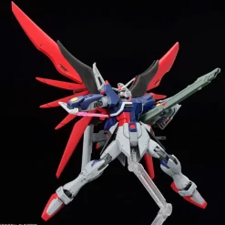 1/144 HG Destiny Gundam Spec II & Zeus Sillouette