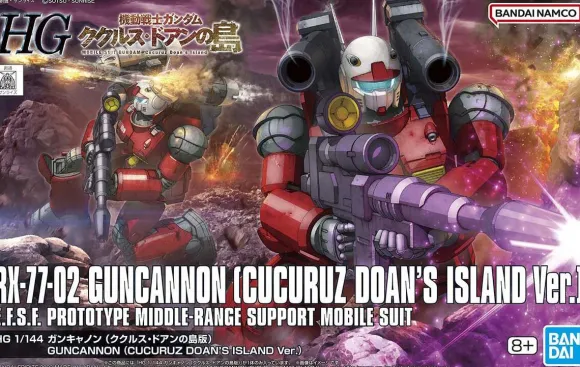 1/144 HG Guncannon (Cucuru Doan's Island Ver.)
