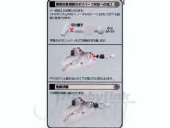 1/144 HG Gundam AGE-1 Normal & Razor Parts Mod Kit (Gundam AGE-1R)