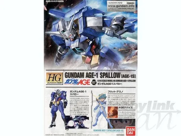 1/144 HG Gundam AGE-1 Spallow