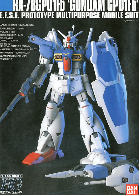 1/144 HG Gundam GP01Fb