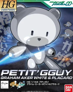 1/144 HGPG Petit'gguy Graham Aker White & Placard