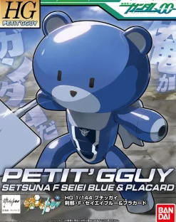 1/144 HGPG Petit'gguy Setsuna F Seiei Blue & Placard