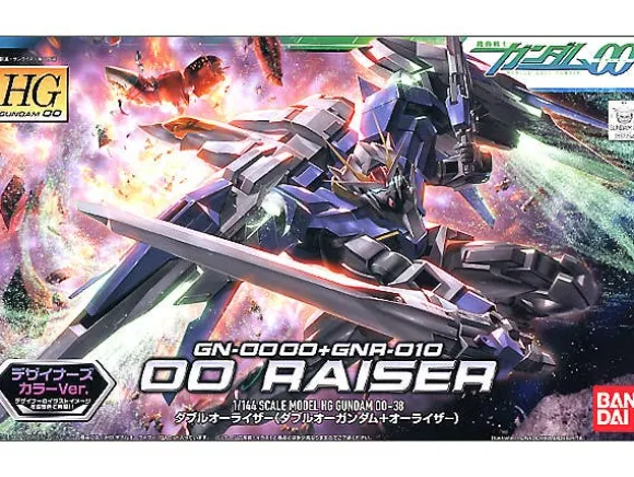 1/144 HG 00 Raiser (00 Gundam + 0 Raiser) Designer's Color Ver.