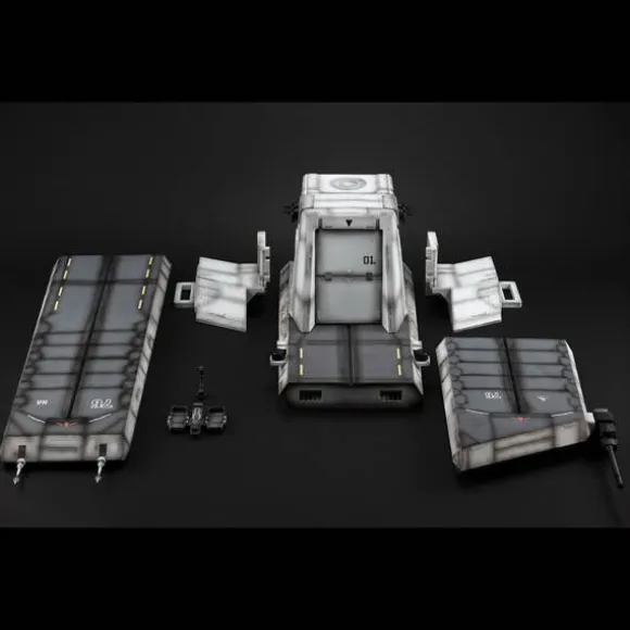 1/144 HG Series Realistic Model Series Mobile Suit Gundam Unicorn Nahel Argama Catapult Deck (UC ver.)