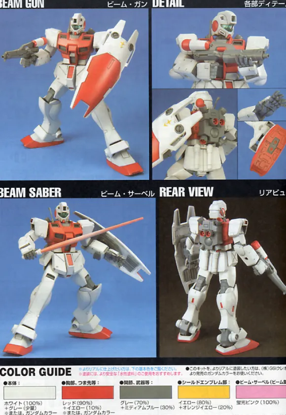 1/144 HGUC GM Command Space Type