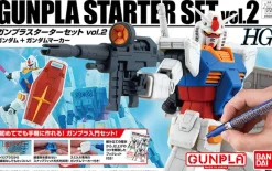 1/144 HGUC Gunpla Starter Set 2: Gundam Version G30th & Gundam Marker