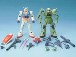 1/144 HGUC Gunpla Starter Set: Gundam Vs. Zaku II