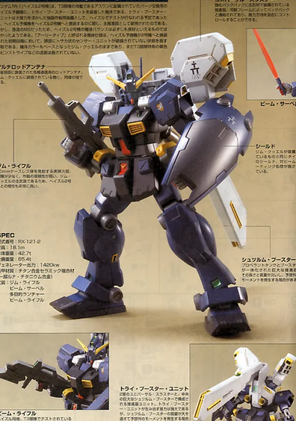 1/144 HGUC Hazel RX121-2 Titans Prototype MS