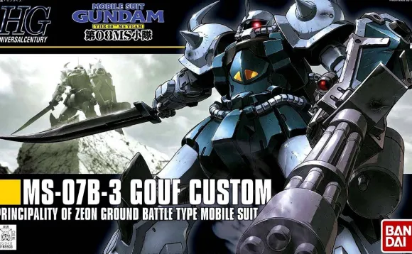 1/144 HGUC MS-07B3 Gouf Custom