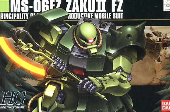 1/144 HGUC MS-06FZ Zaku II FZ (Kai)