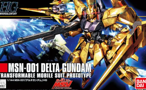 1/144 HGUC MSN-001 Delta Gundam