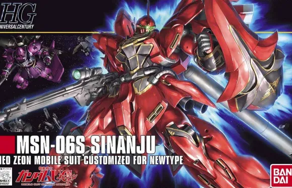 1/144 HGUC MSN-06S Sinanju