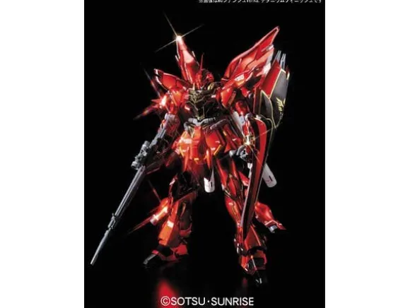 1/144 HGUC MSN-06S Sinanju Titanium Finish