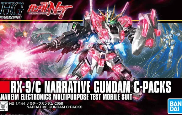 1/144 HGUC Narrative Gundam C-Packs