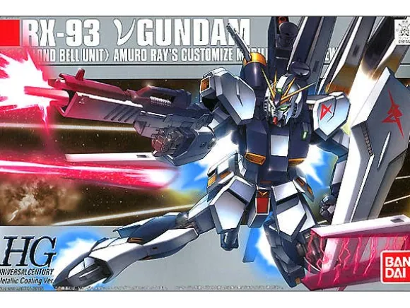 1/144 HGUC RX-93 Nu Gundam Metallic Coating