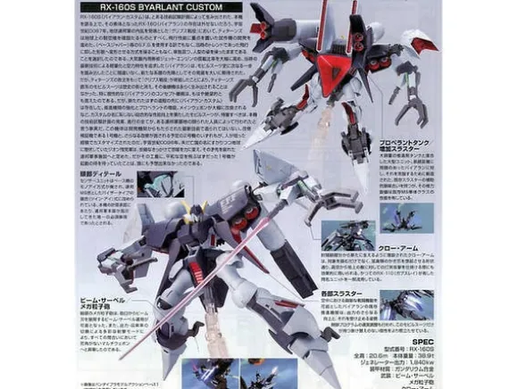 1/144 HGUC RX-160S Byarlant Custom