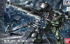 1/144 HG Zaku II + Big Gun (Gundam Thunderbolt Ver.) -- Anime Ver.