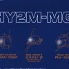 1/100 HY2M-MG Vol. 03 (Hyakushiki, Matsunaga Zaku II, Re-GZ)