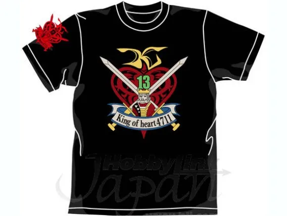King of Heart T-Shirt Black L