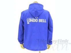 Londo Bell Hooded Wind Breaker Blue x White L