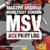 Master Archive MSV Gundam Ace Pilot's Trajectory