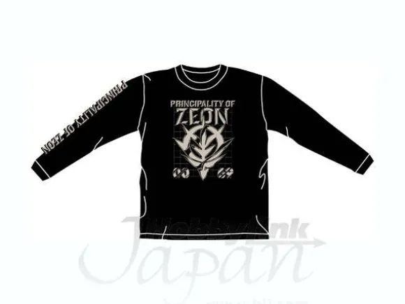 Metallic Zeon Long Sleeve T-Shirt Black XL