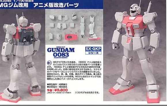 1/100 MG GM Kai Anime Version Conversion Kit