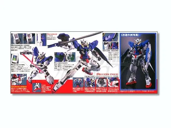 1/100 MG Gundam Exia with Special Clear Armor Parts