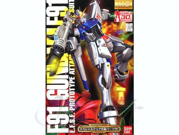 1/100 MG Gundam F91 w/Special Clear Armor Parts