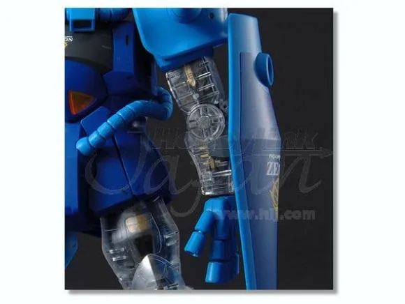 1/100 MG MS-07B Gouf Ver.2.0 w/Special Clear Armor Parts