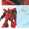 1/100 MG MSN-04 Sazabi Ver. Ka w/Premium Decal