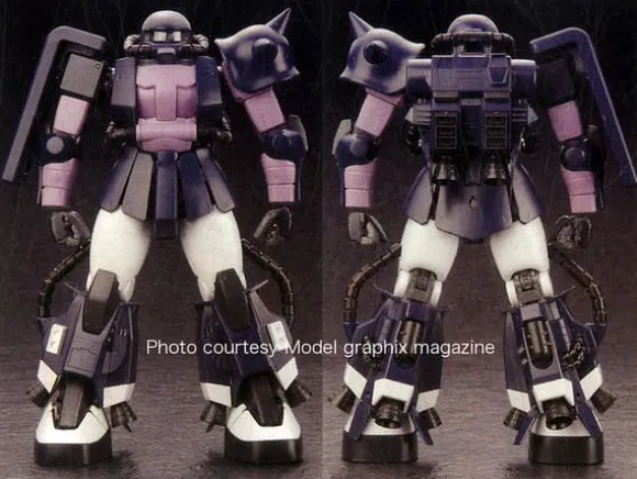 1/100 MG MS-06R-1A Zaku II Black Trinity Ver. 2.0