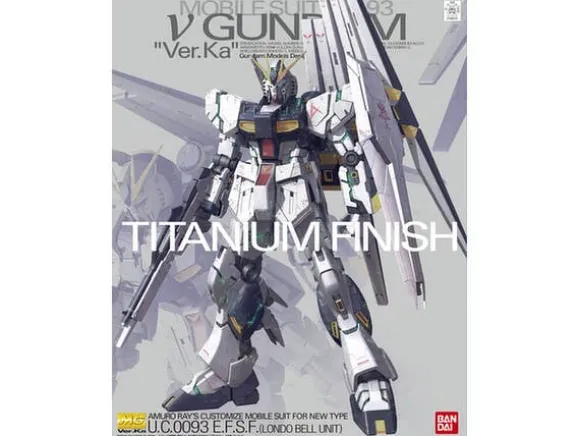 1/100 MG Nu Gundam Ver. Ka Titanium Finish Ver.