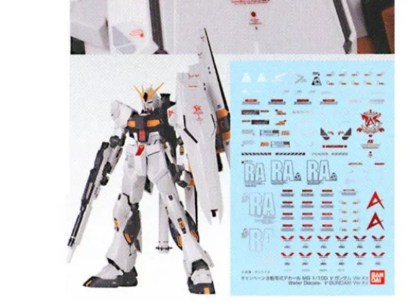 1/100 MG Nu Gundam Ver.KA w/Premium Decal
