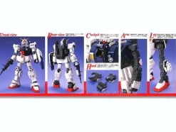 1/100 MG RX-79(G) Gundam with Special Clear Armor Parts