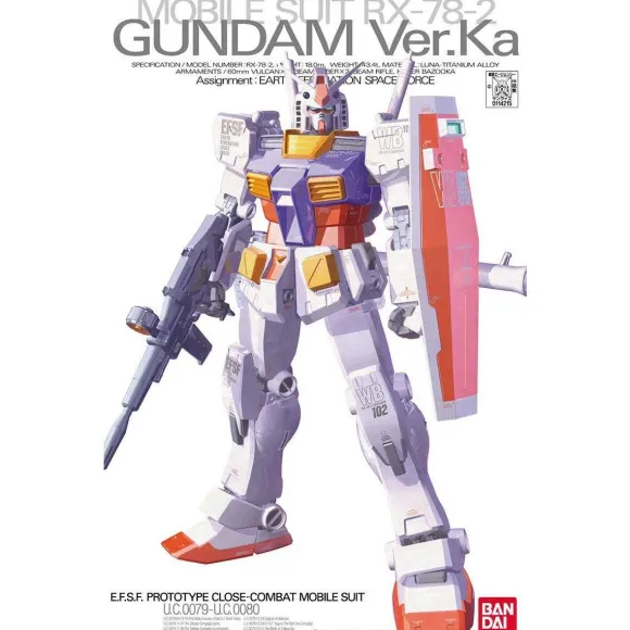 1/100 MG RX-78-2 Gundam Ver. Ka