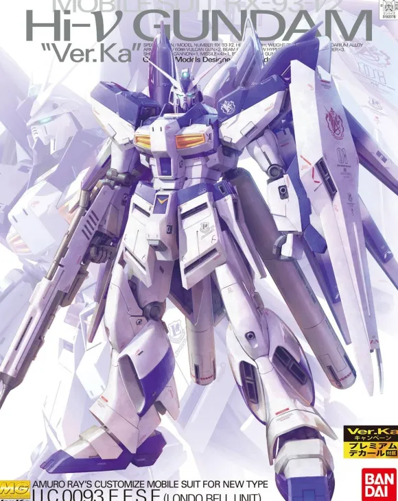1/100 MG RX-93-Nu2 Hi-Nu Gundam Ver.Ka w/Premium Decal