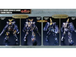 1/100 MG RX-0 Unicorn Gundam 02 Banshee Titanium Finish