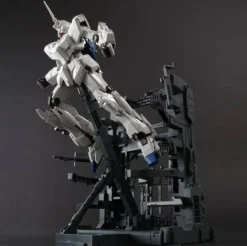 1/100 MG Unicorn Gundam HD Color + MS Cage
