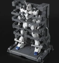 1/100 MG Unicorn Gundam HD Color + MS Cage