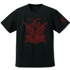 Mobile Fighter G Gundam: King of Hearts Dry T-shirt: Black - XL