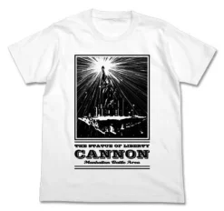 Mobile Fighter G Gundam: Neo America The Statue of Liberty Cannon T-shirt / White - M