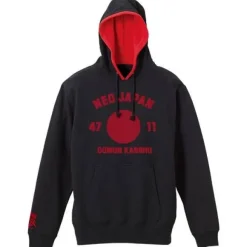 Mobile Fighter G Gundam Neo Japan Representative Parka Black x Red S